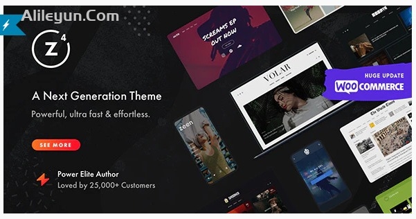 Zeen 4.0.0 – 杂志WordPress主题【含中文语言包】