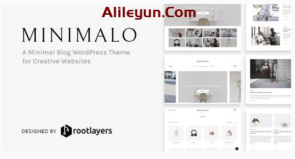 Minimalo v1.0.7 – 用于创意网站的最小博客WordPress主题【含中文语言包】