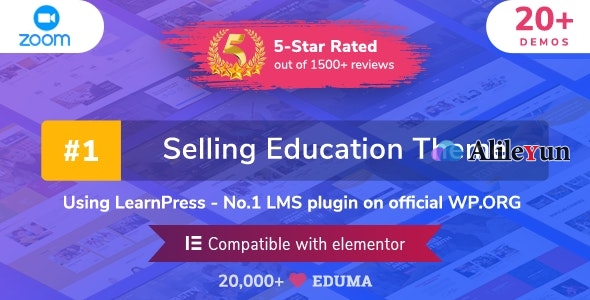 Eduma 4.4.0 – 教育培训网站WordPress主题【含中文语言包】