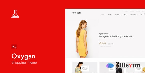 Oxygen 5.9 – WooCommerce WordPress主题【含中文语言包】