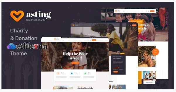 Asting v1.0.2 – 慈善与捐赠WordPress主题【含中文语言包】