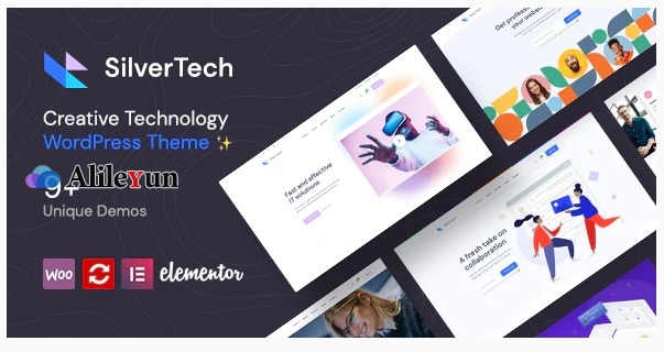 Silvertech v1.0 – 创意响应式WordPress主题【含中文语言包】