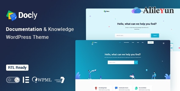 Docly 1.3.6 –文档和知识库WordPress主题【含中文语言包】