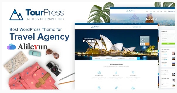 TourPress v1.1.8 – 旅游预订WordPress主题【含中文语言包】