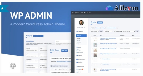 wphave Admin v2.3 – 干净而现代的WordPress Admin主题【含中文语言包】