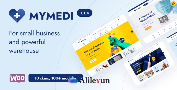 MyMedi 1.1.5 – WordPress响应式在线商店主题【含中文语言包】