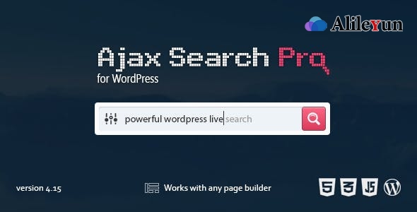 Ajax Search Pro 4.20.8 – WordPress实时搜索和过滤器插件