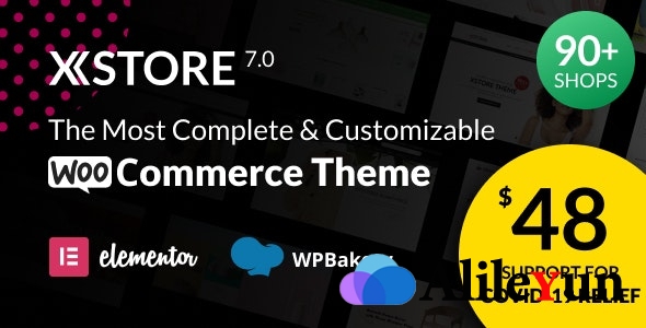 XStore 7.2.7–响应式多用途WooCommerce WordPress主题【含中文语言包】