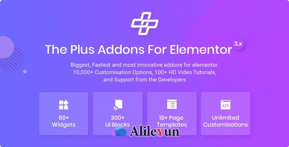 The Plus 4.1.9 – Elementor页面生成器附加组件