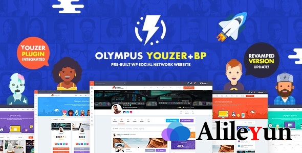 Olympus 3.20 – BuddyPress社交网络主题【含中文语言包】