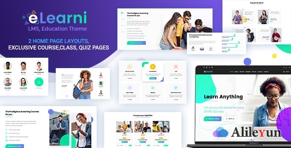 eLearni 2.1 – WordPress在线学习和在线教育LMS网站主题