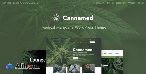 Cannamed 1.0.4 – WordPress植物性药品，草药商店网站主题【含中文语言包】