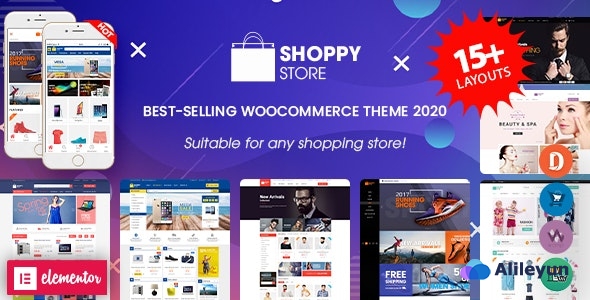 ShoppyStore 3.6.6 – WordPress多用途响应式在线商店主题【含中文语言包】