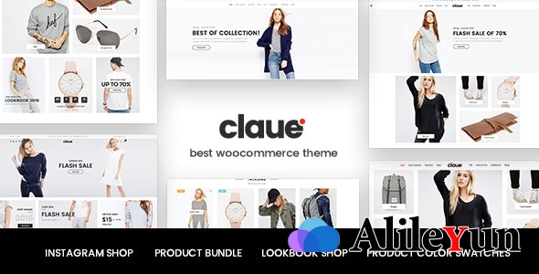 Claue 2.1.0 – WordPress多功能在线商城网站主题【含中文语言包】