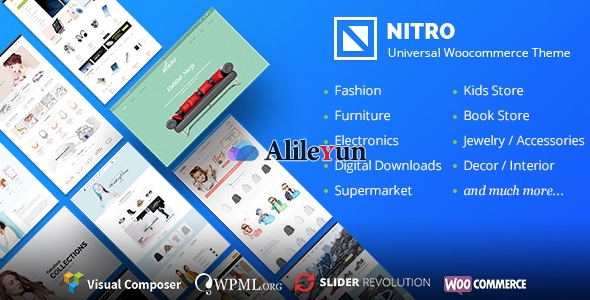 Nitro 1.7.9 – WordPress通用电子商务网站主题【含中文语言包】