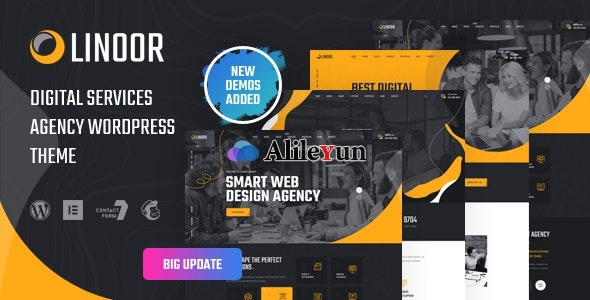 Linoor 1.2.1 – WordPress 数字产品代理服务网站主题【含中文语言包】