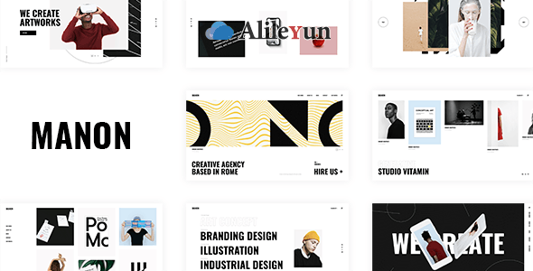 Manon 1.9 – WordPress投资组合与代理网站主题【含中文语言包】