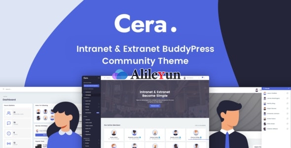 Cera 1.1.5 – Intranet & Community WordPress内网社区主题【含中文语言包】