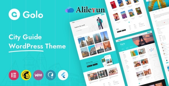 Golo 1.4.1 – WordPress城市旅游指南网站主题【含中文语言包】