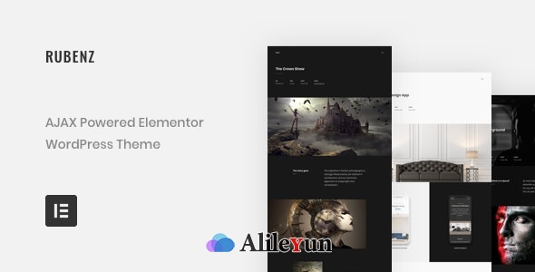 Rubenz 2.4.1 – Creative Portfolio AJAX WordPress主题【含中文语言包】