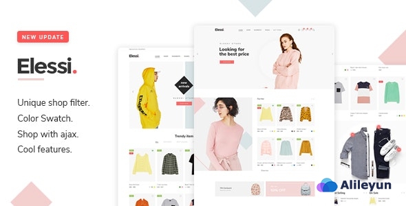 Elessi 4.1.6 – WooCommerce AJAX WordPress主题【含中文语言包】