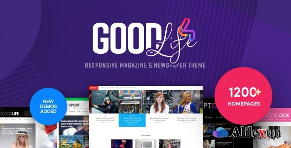 GoodLife 4.5 – WordPress杂志和报纸主题【含中文语言包】