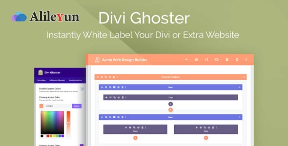 Divi Ghoster 5.0.24 – 白色标签Divi插件