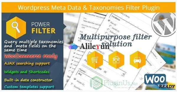 WordPress Meta Data & Taxonomies Filter v2.2.8 元数据和分类法过滤器