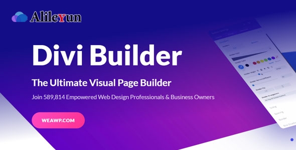 Divi Builder 4.9.4 – WordPress可视化页面构建器插件