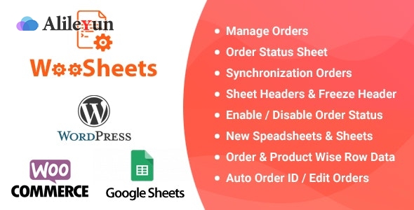 WooSheets 5.3 – 使用Google Spreadsheet管理在线商店订单