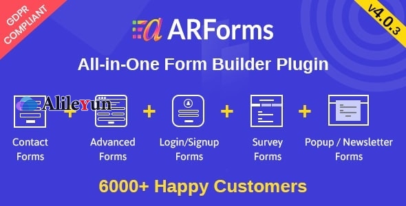 ARForms 4.3.5 – WordPress表单生成器插件