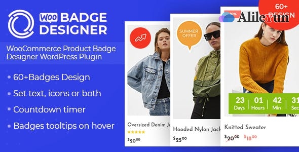 Woo Badge Designer 3.0.7 – WooCommerce产品徽章设计器