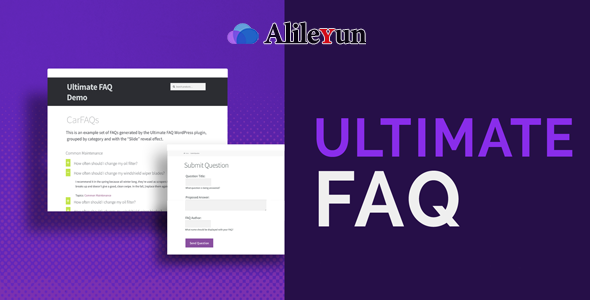 Ultimate FAQ v2.0.2 – 响应式自定义WordPress和Woo常见问题解答插件