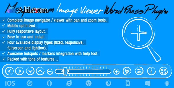 Mega Zoom & Pan Image Viewer WordPress Plugin v3.0 图像控件