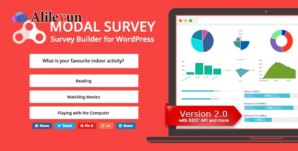 Modal Survey 2.0.1.8.4 – WordPress 投票调查插件