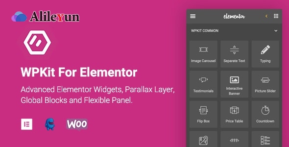 WPKit For Elementor v1.0.8 高级Elementor小部件集合