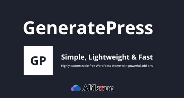 GeneratePress Premium 2.0.1 – 响应式WordPress主题插件