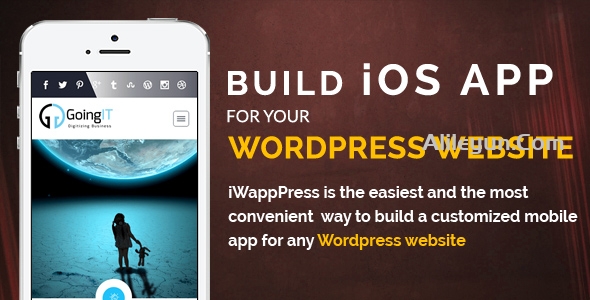 iWappPress v1.0.7 – 为任何WordPress网站构建iOS移动应用