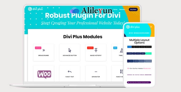 Divi Plus 1.6.6 – Divi主题的新模块和扩展