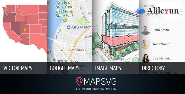 MapSVG 5.16.1 – WordPress地图插件