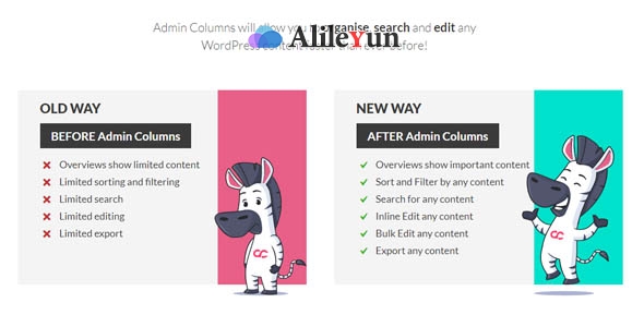 Admin Columns Pro 5.4.1 – WordPress后台管理插件