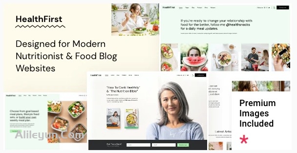HealthFirst v1.0.1 – 营养与食谱WordPress主题【含中文语言包】