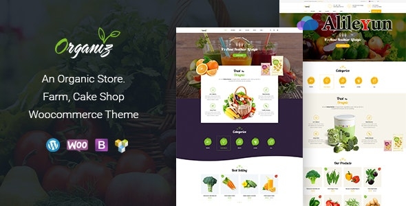 Organiz 2.1 – 有机商店WooCommerce主题【含中文语言包】