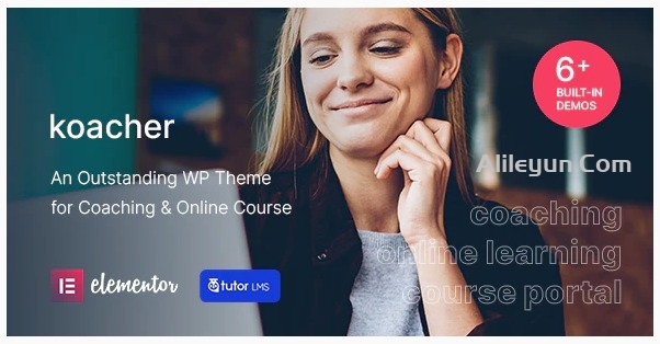 Koacher v1.0.2 – 辅导和在线课程WordPress主题【含中文语言包】