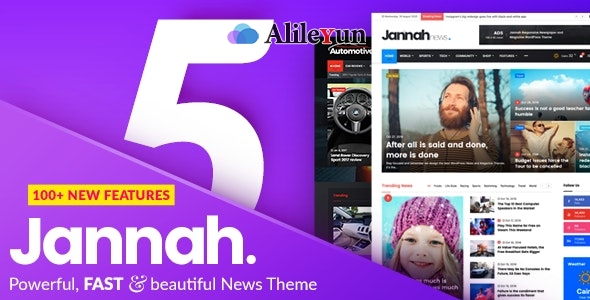 Jannah News v5.4.3 – 报纸杂志新闻BuddyPress AMP【含中文语言包】