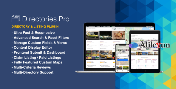Directories Pro 1.3.71 – WordPress目录插件