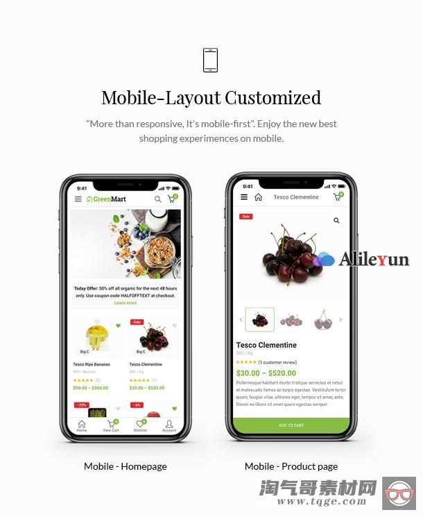 GreenMart 3.0.10 – WooCommerce在线有机食品网站主题【含中文语言包】
