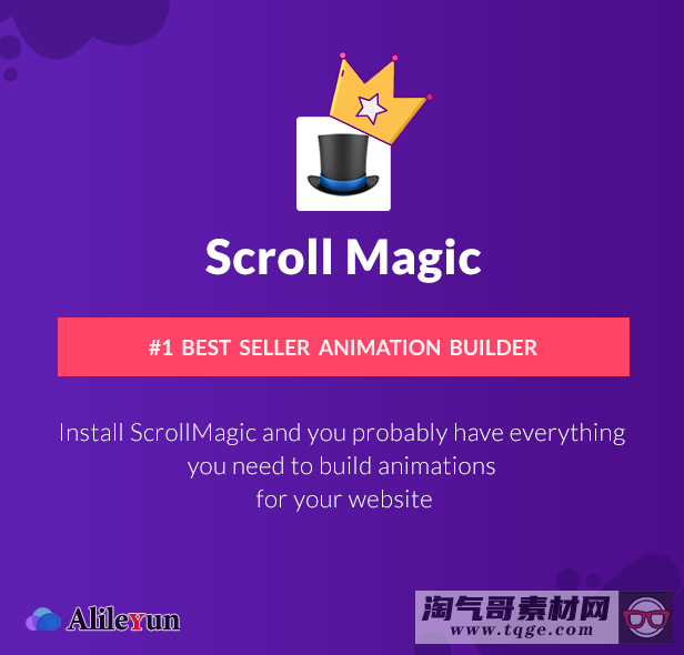 Scroll Magic WordPress 4.1.8 – 滚动动画生成器插件