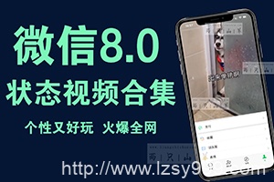 视频素材-微信状态100+热门视频+抖音快手视频无水印下载工具