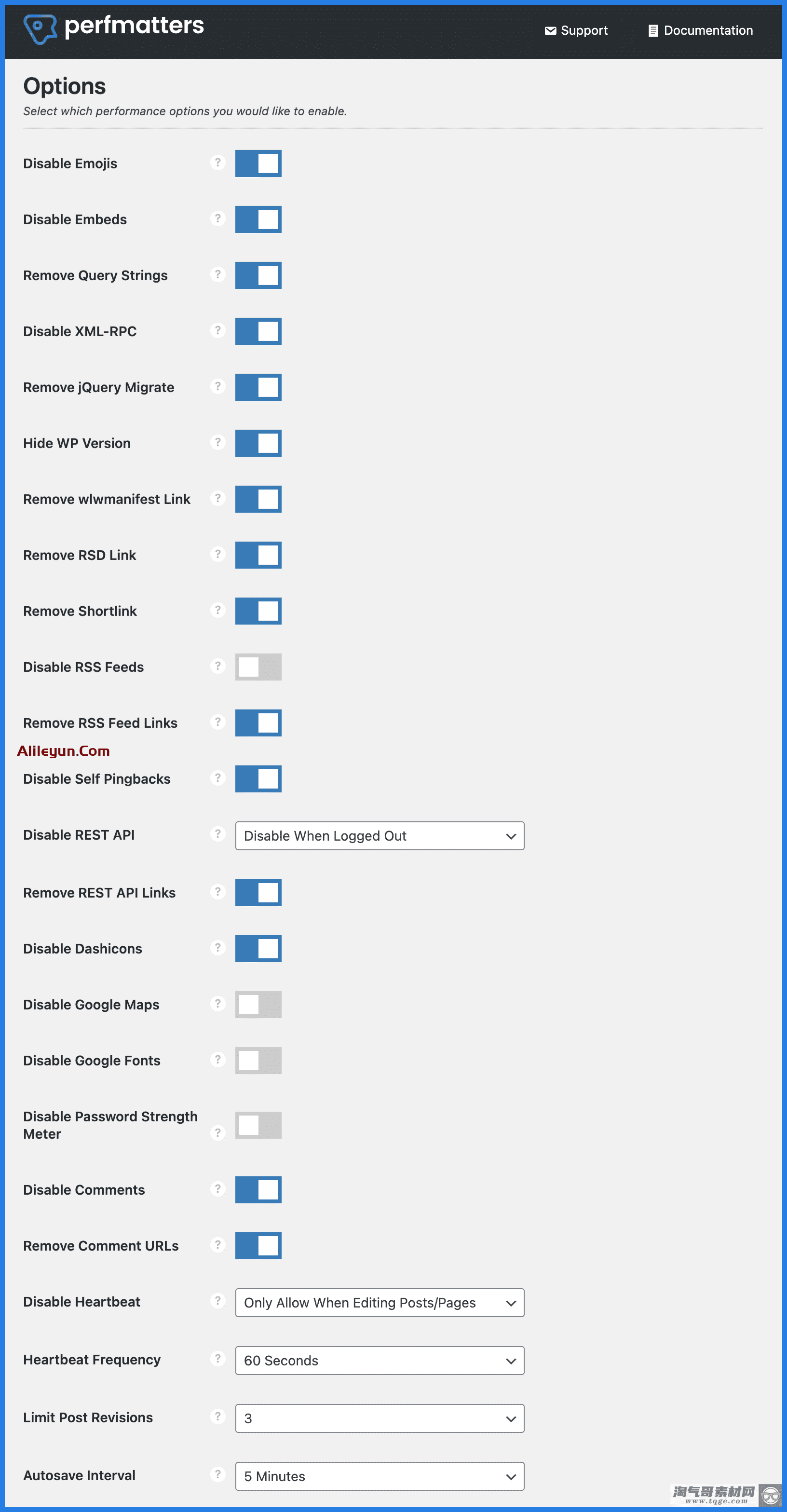 Perfmatters 1.6.9 – WordPress性能插件